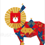 書籍「ANIMAL2021」（出版社／ artbook 事務局）に掲載されたイラスト